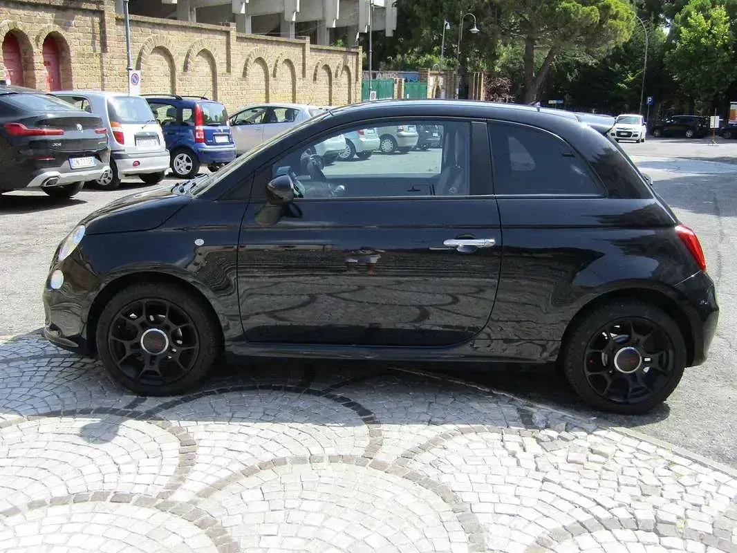 Usata Fiat 500 S 69 CV (50 kW) 2015 Nero Utilitaria