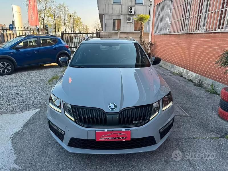 Usata Skoda Octavia RS 184 CV (135 kW) 2017 Grigio Station wagon
