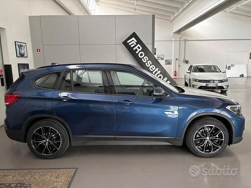 Usata BMW X1 Advantage 125 CV (91 kW) 2021 Blu SUV