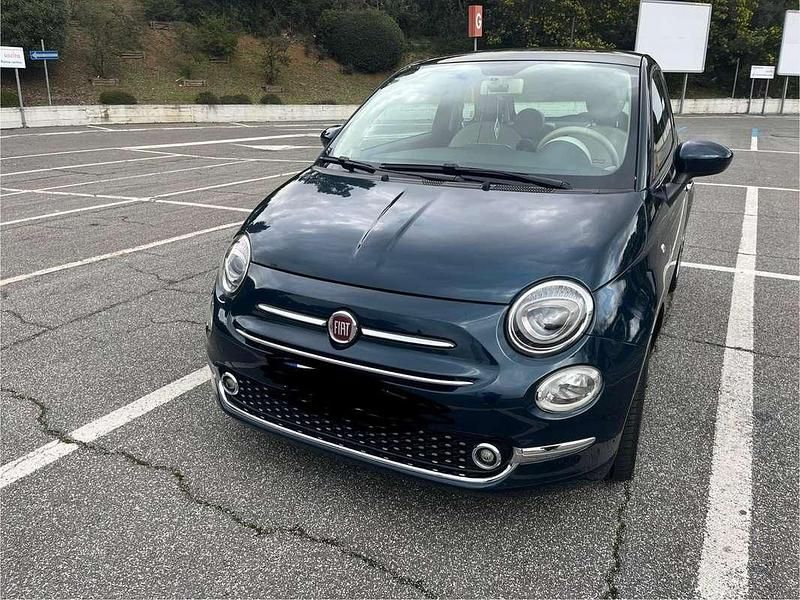 Usata Fiat 500 Lounge 69 CV (50 kW) 2017 Blu/azzurro Utilitaria