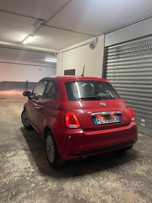 Usata Fiat 500 69 CV (50 kW) 2017 Rosso Berlina