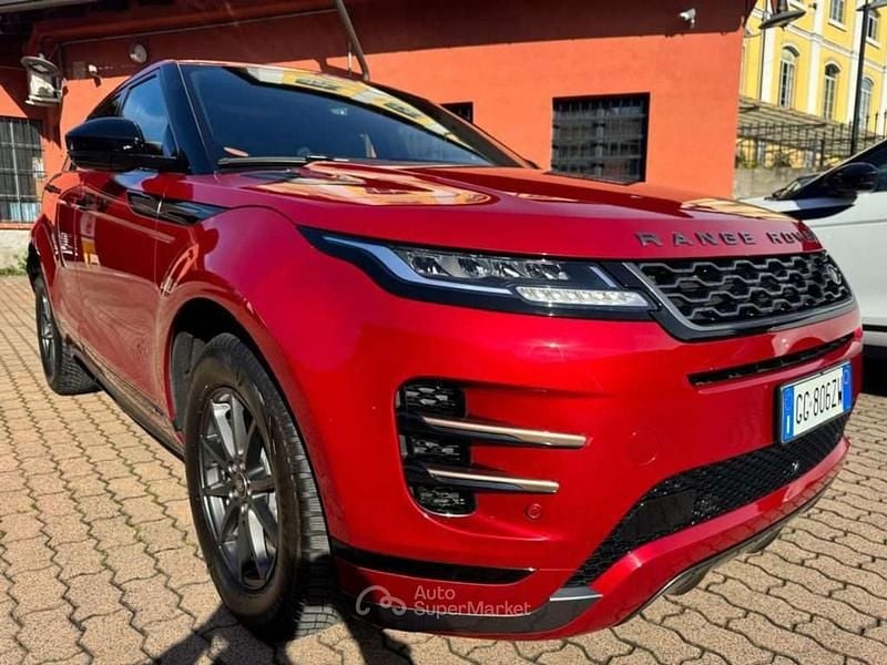 Usata Land Rover Range Rover evoque R-Dynamic 160 CV (117 kW) 2021 Rosso SUV