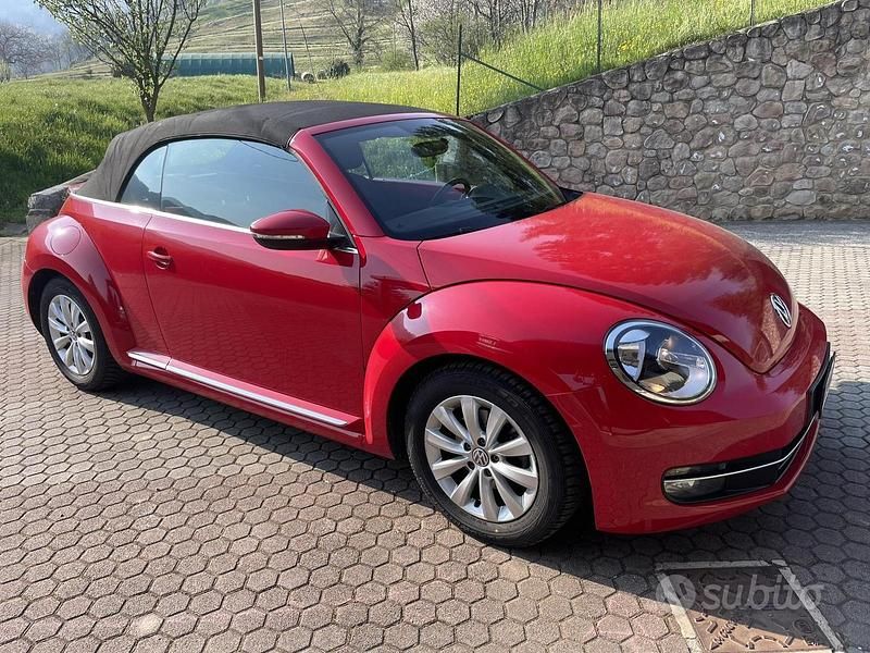 Usata VW Beetle 2013 Rosso Utilitaria