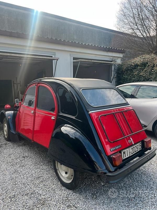 Usata Citroën 2CV 29 CV (21 kW) 1986 Rosso Berlina