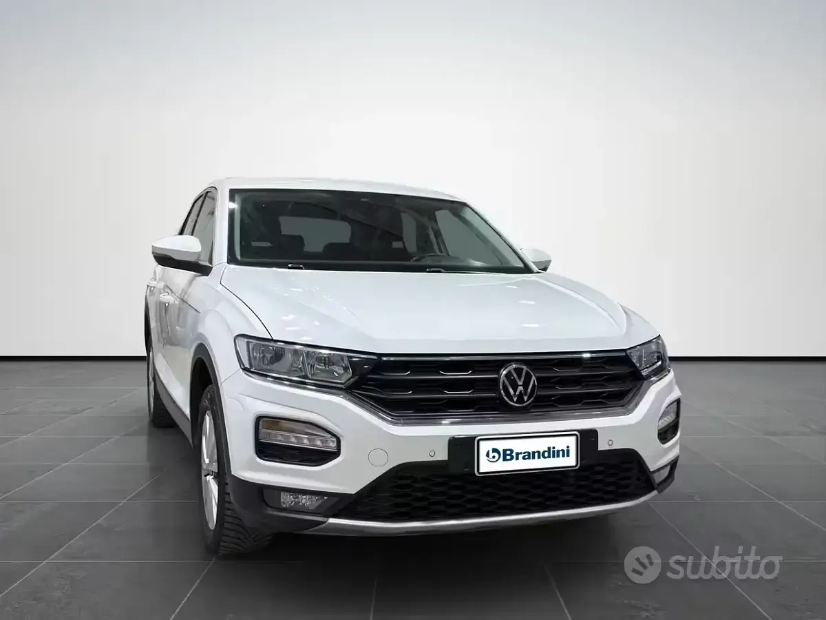Usata VW T-Roc Style 110 CV (80 kW) 2021 Bianco SUV
