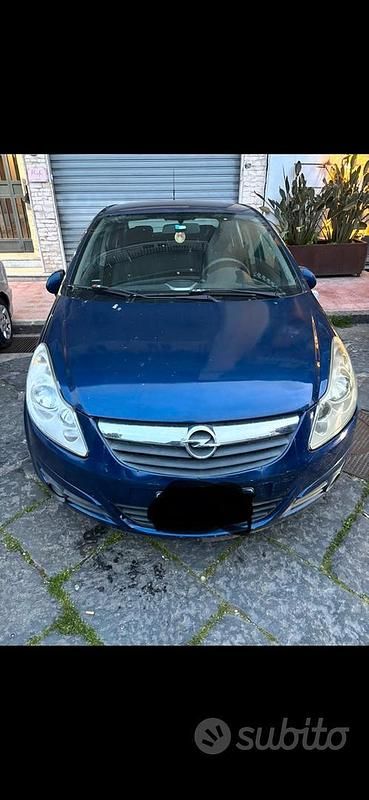 Usata Opel Corsa 2007 Blu Utilitaria