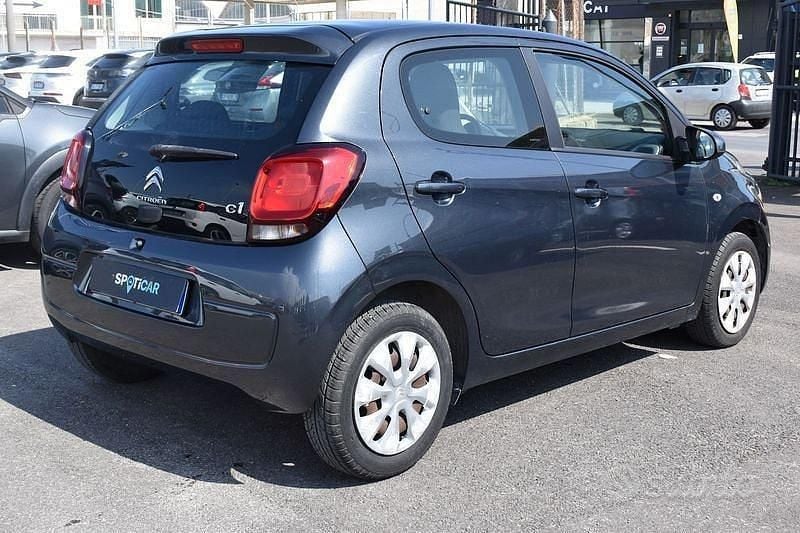 Begagnad Citroën C1 Feel 69 HK (50 kW) 2017 Grå Halvkombi