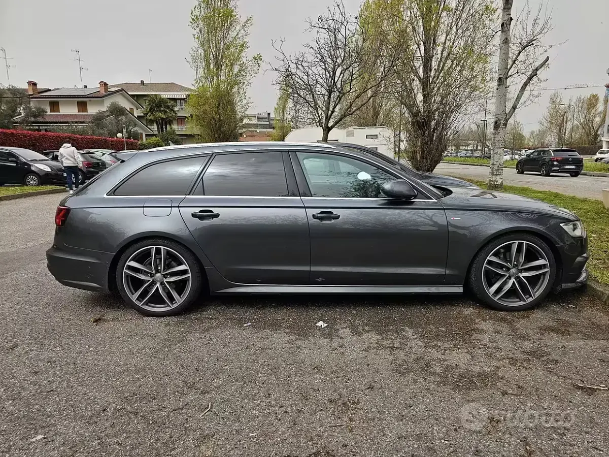 Usata Audi A6 S-Line 190 CV (139 kW) 2015 Grigio Station wagon