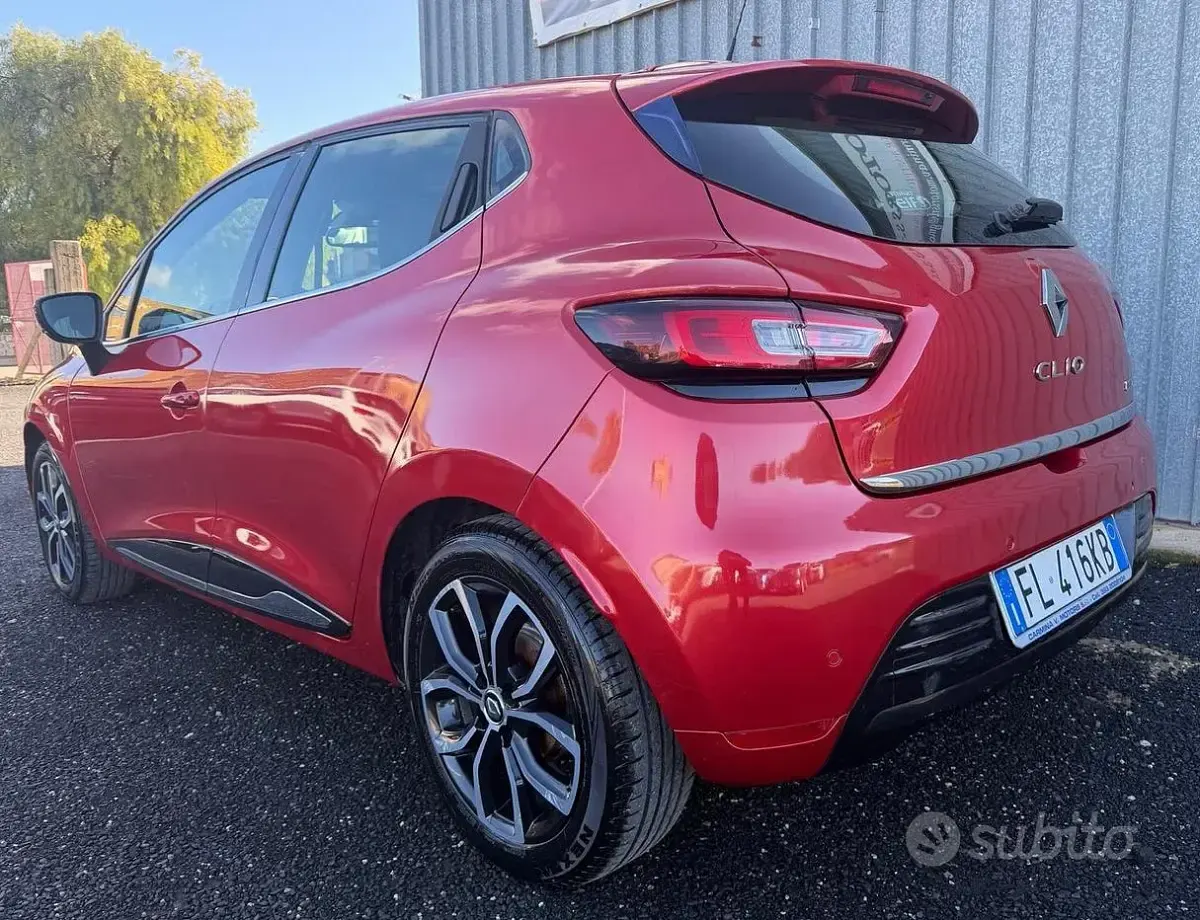 Usata Renault Clio IV 90 CV (66 kW) 2017 Rosso Berlina