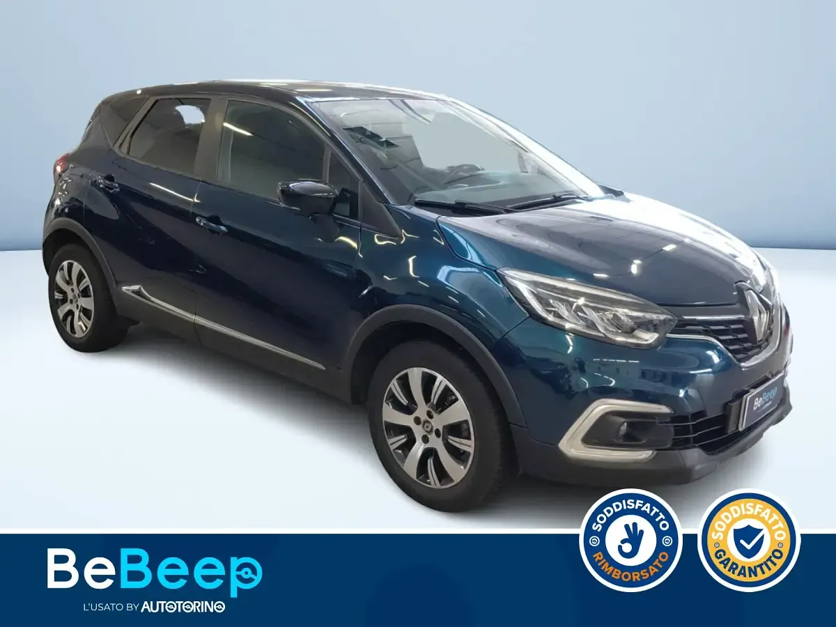 Usata Renault Captur Business 131 CV (96 kW) 2020 Verde metallizzato SUV