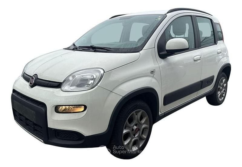 Usata Fiat Panda 4x4 S 85 CV (62 kW) 2013 Bianco Utilitaria