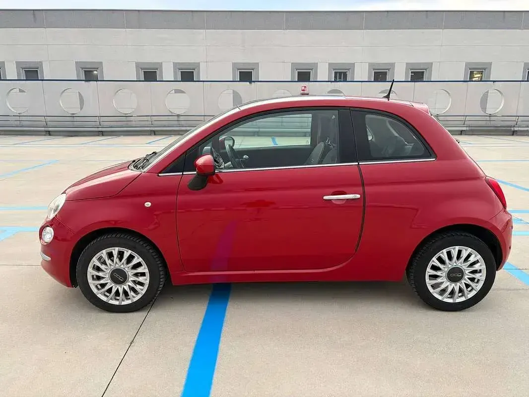 Usata Fiat 500 Lounge 95 CV (69 kW) 2018 Rosso Utilitaria