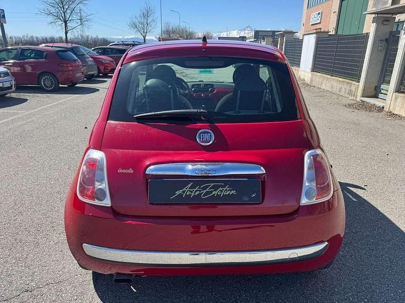 Usata Fiat 500 Lounge 69 CV (50 kW) 2008 Rosso Utilitaria