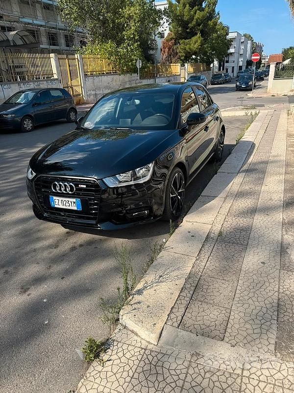 Usata Audi A1 90 CV (66 kW) 2015 Nero Utilitaria