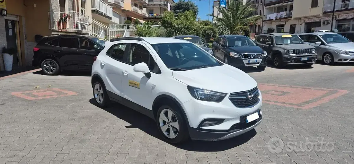 Usata Opel Mokka X 110 CV (80 kW) 2019 Bianco SUV
