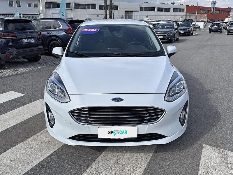 Usata Ford Fiesta Titanium 86 CV (63 kW) 2018 Bianco Utilitaria