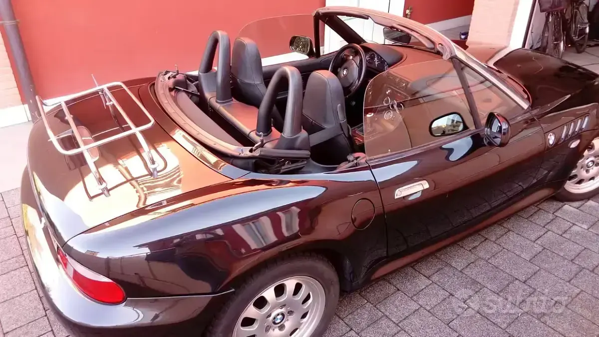 Usata BMW Z3 118 CV (86 kW) 2001 Nero Cabrio