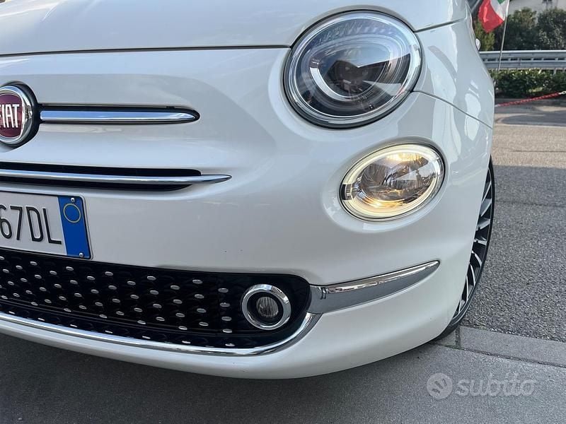 Usata Fiat 500 69 CV (50 kW) 2019 Bianco Berlina