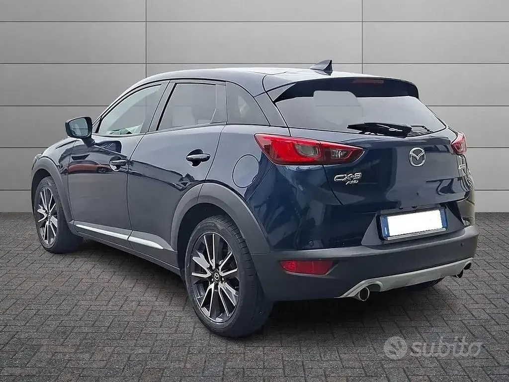Usata Mazda CX-3 Exceed 105 CV (77 kW) 2017 Blu SUV