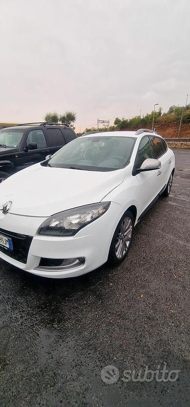Usata Renault Mégane GT Line GT-Line 110 CV (80 kW) 2010 Bianco Station wagon