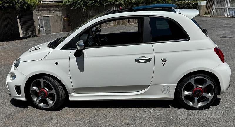 Usata Abarth 595 Turismo 160 CV (117 kW) 2017 Bianco Coupé