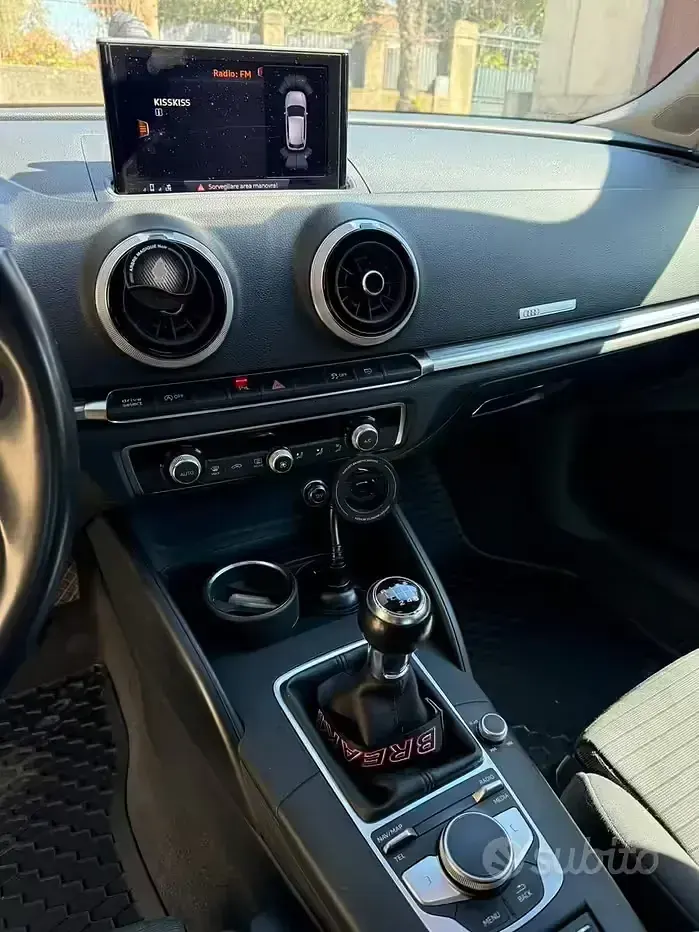 Usata Audi A3 110 CV (80 kW) 2018 Bianco Berlina