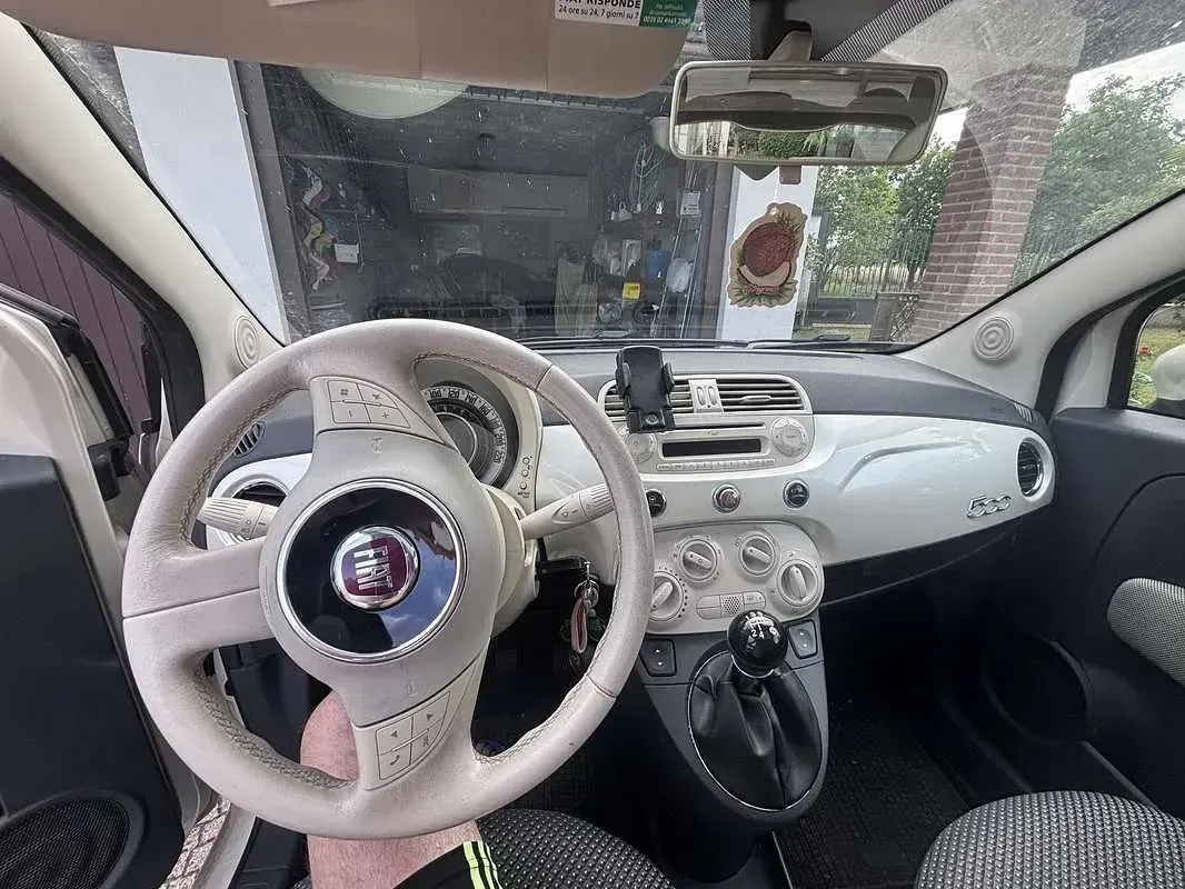 Usata Fiat 500 Pop 69 CV (50 kW) 2009 Cabrio