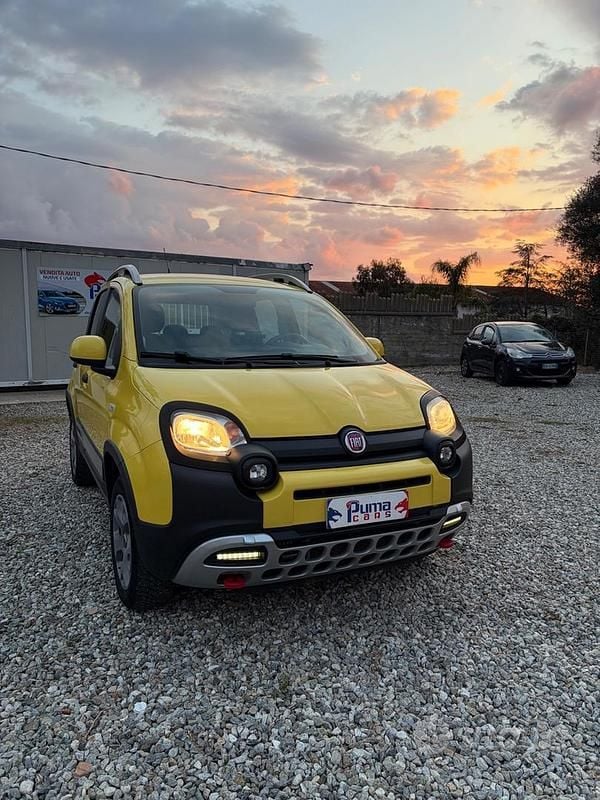 Usata Fiat Panda 4x4 S 95 CV (69 kW) 2018 Giallo Utilitaria
