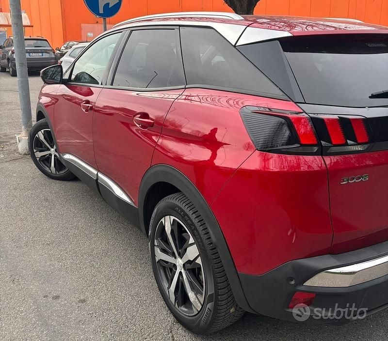 Usata Peugeot 3008 2018 Rosso SUV