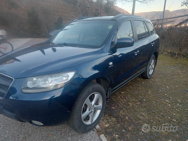 Usata Hyundai Santa Fe Turbo 2008 Blu SUV