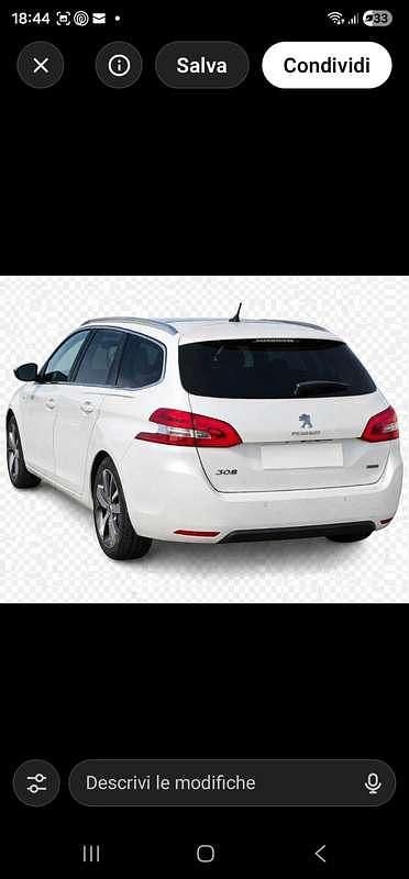 Usata Peugeot 308 SW Allure 131 CV (96 kW) 2016 Bianco Station wagon