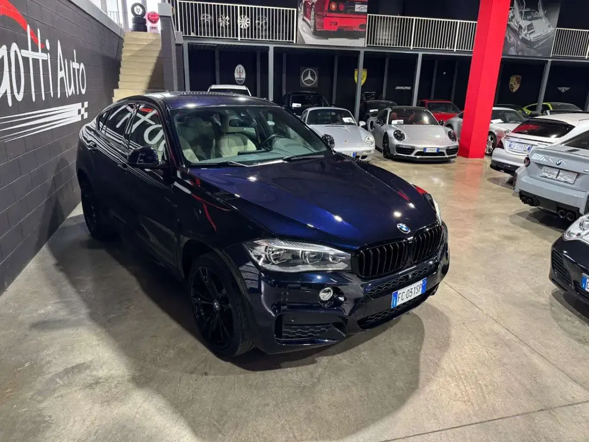 Usata BMW X6 M Sport 258 CV (189 kW) 2016 Blu SUV
