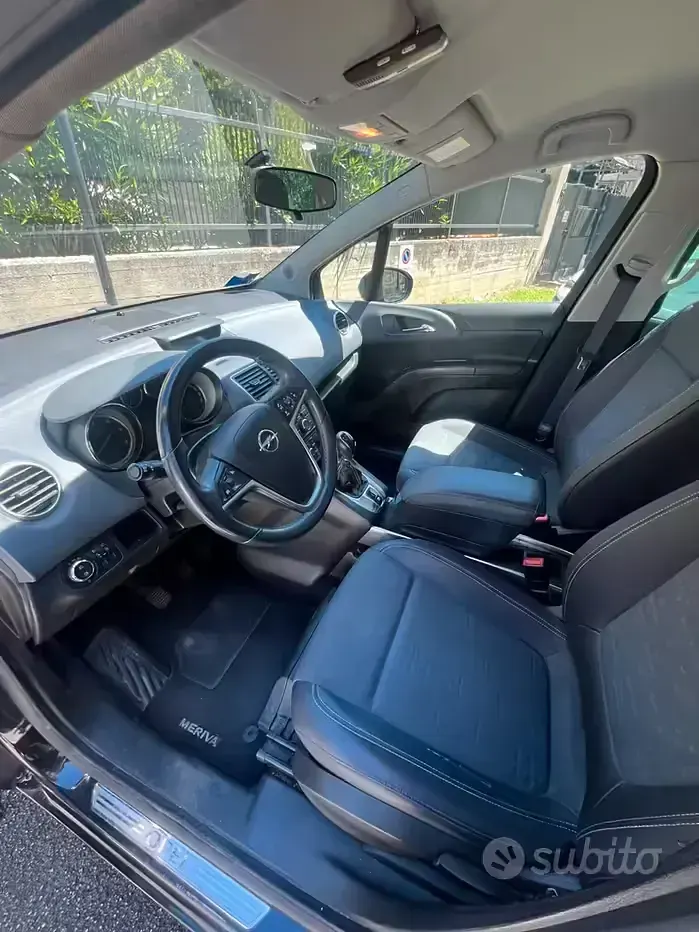 Usata Opel Meriva 2011 Nero Monovolume