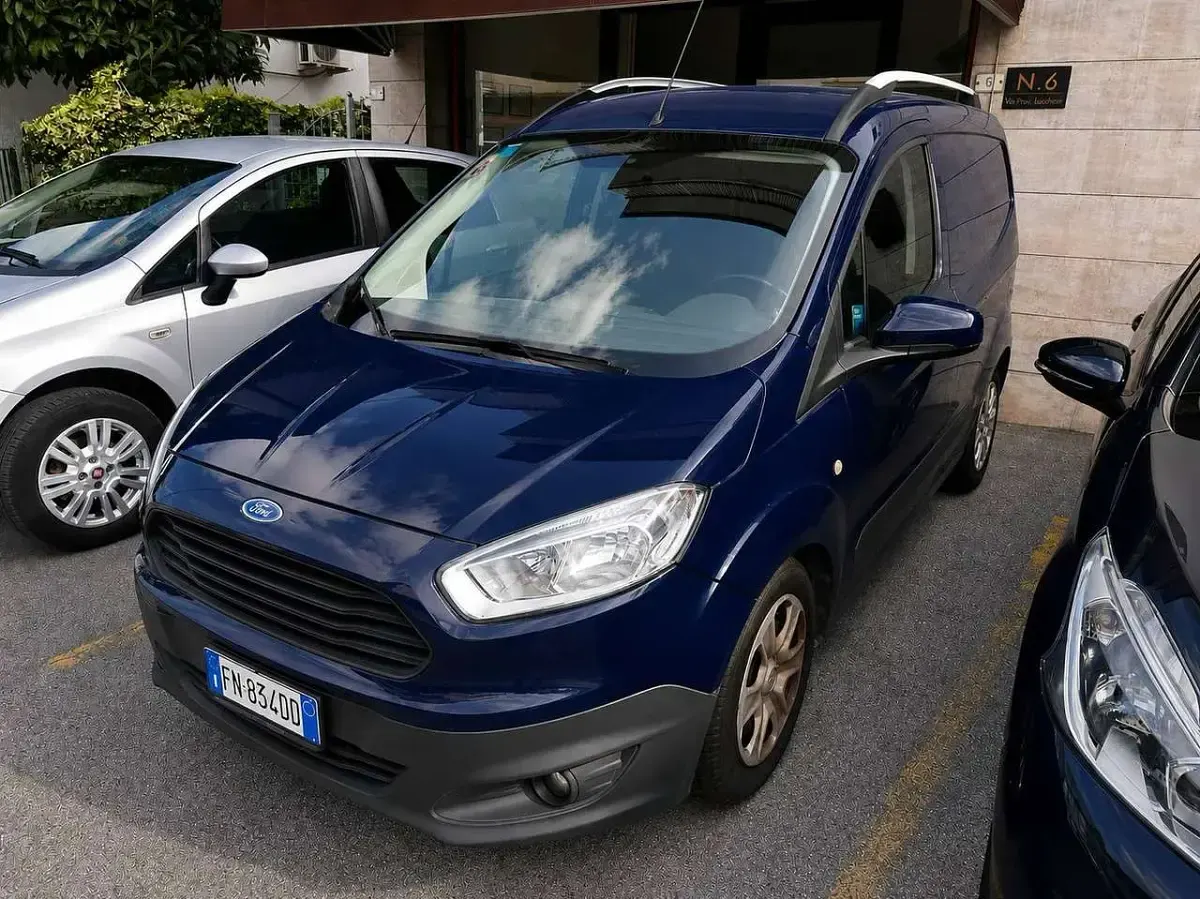 Usata Ford Transit Trend 97 CV (71 kW) 2018 Nero Furgone