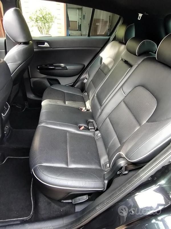 Usata Kia Sportage GT-Line 116 CV (85 kW) 2017 Nero SUV