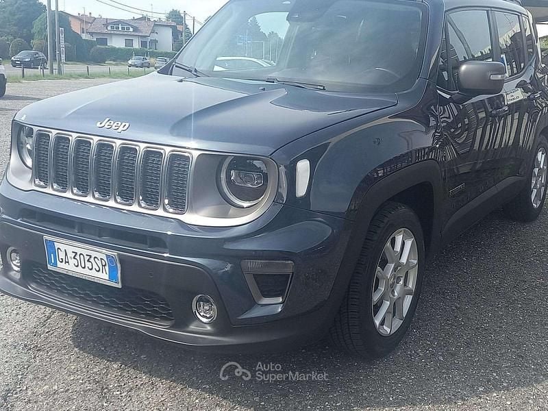 Usata Jeep Renegade Limited 120 CV (88 kW) 2020 Blu/azzurro SUV