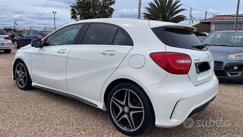 Usata Mercedes A180 Premium 109 CV (80 kW) 2014 Bianco Berlina