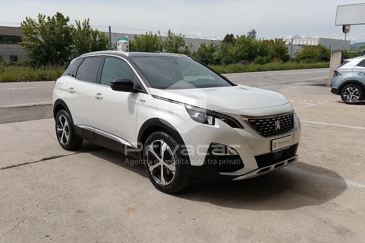 Begagnad Peugeot 3008 GT-line 131 HK (96 kW) 2018 Vit SUV