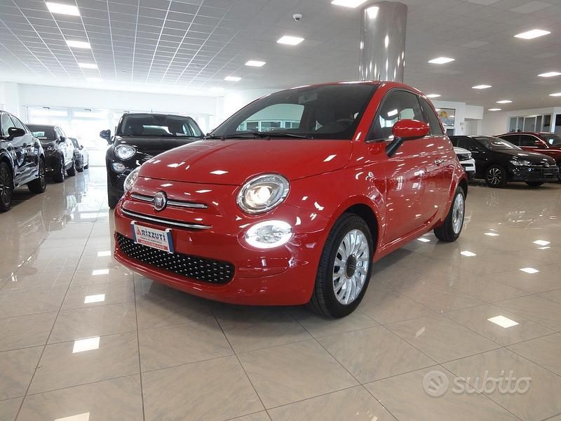 Usata Fiat 500 Lounge 69 CV (50 kW) 2019 Rosso Berlina