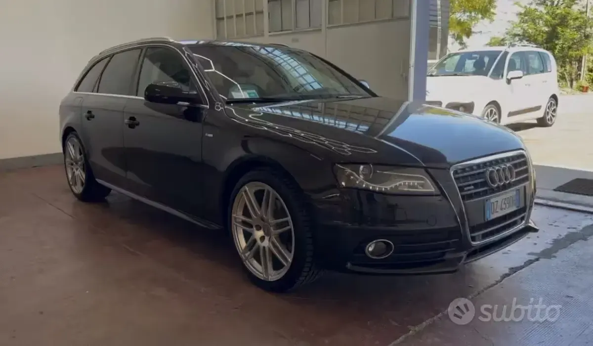 Usata Audi A4 S-Line 170 CV (125 kW) 2009 Nero Station wagon