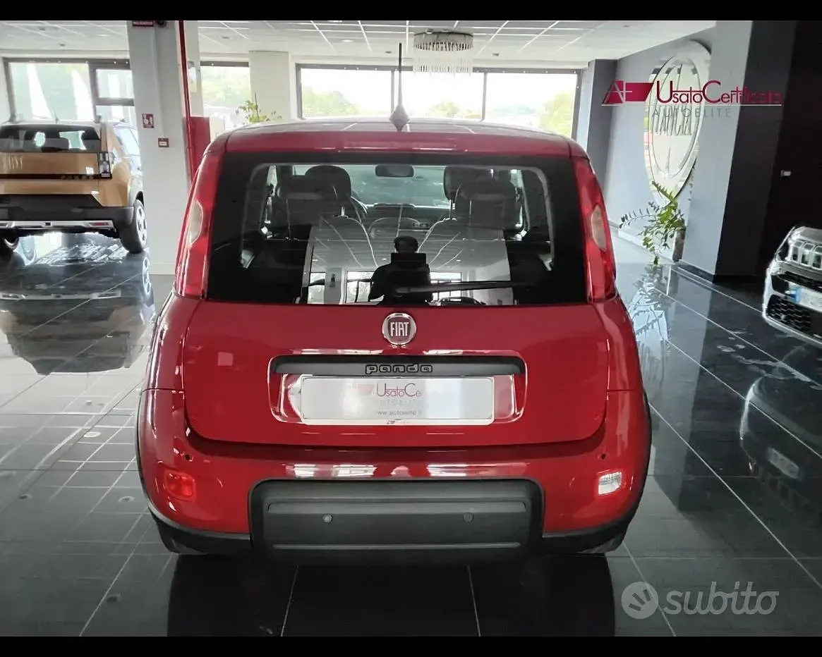 Usata Fiat Panda S 70 CV (51 kW) 2025 Rosso Utilitaria