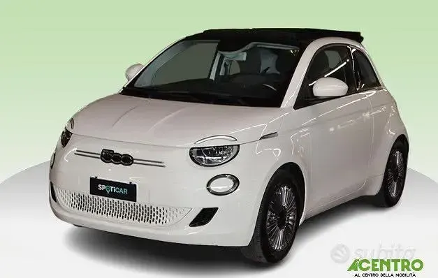 Usata Fiat 500e Icon 69 kW (95 CV) 2022 Bianco Cabrio