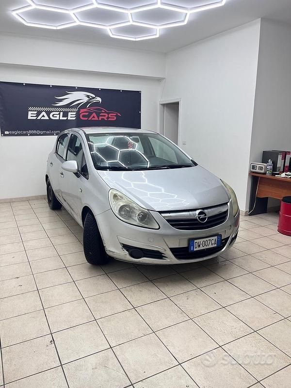Usata Opel Corsa Club 80 CV (58 kW) 2009 Grigio Utilitaria