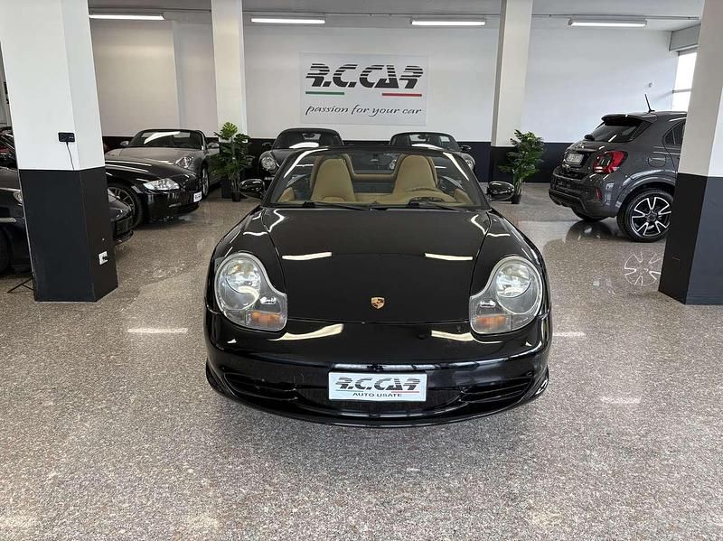 Nero Usata 2003 Porsche Boxster Cabrio | 21.500 € (Ottimo prezzo) - Immagine 1/4