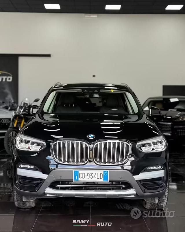 Usata BMW X3 xLine 184 CV (135 kW) 2021 Nero SUV