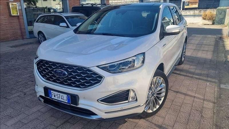 Bianco perlato Usata 2019 Ford Edge Vignale SUV | 23.500 € (Buon prezzo) - Immagine 1/4