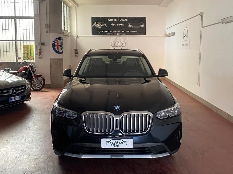 Usata BMW X3 xLine 190 CV (139 kW) 2022 Nero SUV