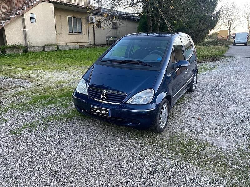 Usata Mercedes A170 95 CV (69 kW) 2004 Blu Berlina