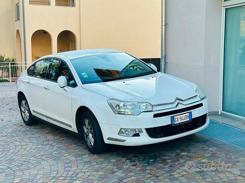 Usata Citroën C5 110 CV (80 kW) 2009 Bianco Berlina