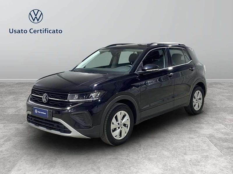 Deep black perlato Usata 2024 VW T-Cross Life SUV | 22.500 € (Buon prezzo) - Immagine 1/4